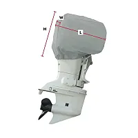 CARVER 70003F10 100 Hp O/B Motor Cover-Pfii Gray