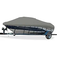 CARVER 77818EF10 Boat Cover Jon-18 O/B Xw Pfii Gray
