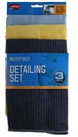CARRAND 45163 3Pk Detailng Towels-Clean