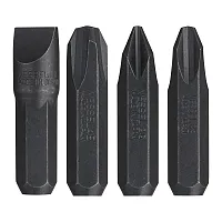 Vessel Insert Bit 5/16&quot; Hex Drive Set For Manual Impact Driver (4-Piece)