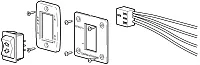CAREFREE/CO. R001605 Carefree Rocker Switch