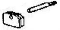 CAREFREE/CO. R00457 Carefree Rafter-V Pin
