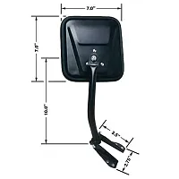 CIPA 44651 Pass S. Flat Back Ss Jeep