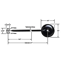 CIPA 49704 Jeep Mirror 5&#039; Round