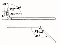 CUMMINS NW 04600745 Cummins Tailpipe