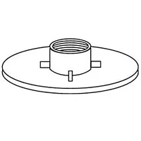 C.ROTO MOLDG 56 1-1/2&#039; Fpt Raised Spin-In