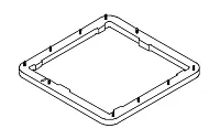 COLEMAN RVP 83323301 Gasket Kit 14 X 14