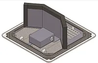 COLEMAN RVP 9330A5221 Dometic Conversion Kit