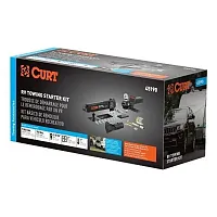 CURT MFG 45190 Rv Towing Starter Kit (Cushion Hitc