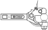 CURT MFG 48006 Combination Ball/Pintle