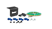 CURT MFG 58345 4-Flat Bracket W/ Inst Kit - Car En