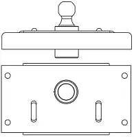 CURT MFG 60614 Gooseneck Hitch