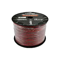 Speaker Cable 18 Ga. 1000&#039; Audiopipe; Red + Black