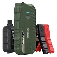 Caross T36G T36 Portable Car Jump Starter And Usb Power Bank With 800-Amp Peak,