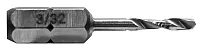 CENTURY DRIL 17906 3/32&#039; Stubby Drill - Case Pack: 5