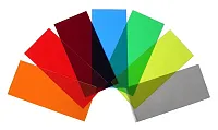 Barjan Cfw-Pur 3 5.3&quot;X 2.3&quot; Sheets Of Red Film For Making Purple