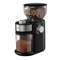 Brentwood 8 Ounce Automatic Burr Coffee Bean Grinder Mill in Black