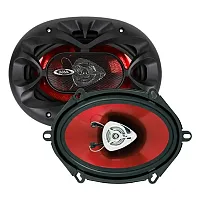 Boss 5X7&quot; Speaker 2-Way Red Poly Injection Cone