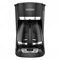 Black and Decker 12 Cup Programmable Coffeemaker in Black