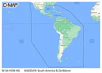 CMAP MSAY038MS Max-N+ South America & Caribbean