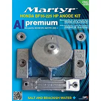 CMP GROUP F35225KITA Honda Bf35-225 Motor Anodes Kit Alu