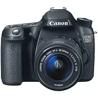 Canon 8469B016 20.2 Megapixel Eos 70D Digital Slr Camera Kit (Wi