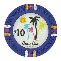 Desert Heat Poker Chips 13 5 Gram 25 Pack CPDH-10