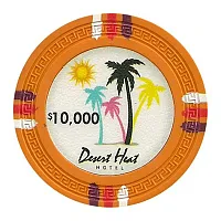 Desert Heat Poker Chips 13 5 Gram 25 Pack CPDH-10000