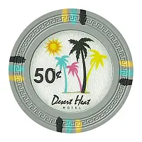 Desert Heat Poker Chips 13 5 Gram 25 Pack CPDH-50c
