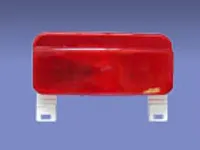 CREATIVE PRO 00381LM1 Led Tail Lite Red/Wht With Lic Brkt