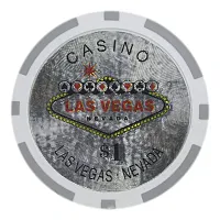 Las Vegas Poker Chips 14 Gram 25 Pack CPLV-1