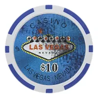 Las Vegas Poker Chips 14 Gram 25 Pack CPLV-10