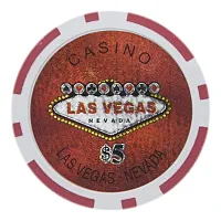 Las Vegas Poker Chips 14 Gram 25 Pack CPLV-5