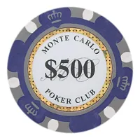 Monte Carlo Poker Chips 13 5 Gram 25 Pack CPMC-500
