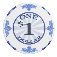Scroll Ceramic Poker Chips 10 Gram 25 Pack CPSC-1