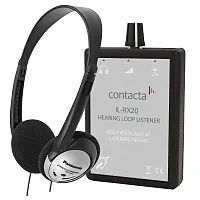 Contacta RX20-HS Loop Listener Receiver with Headphones RX20-HS