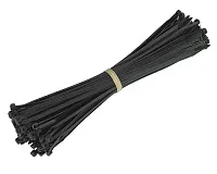Wire Ties 12&quot; Black 100 Pcs Xscorpion