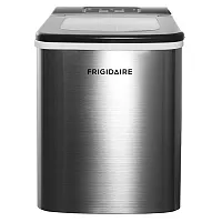Frigidaire Efic121-Ss Countertop Ice Maker With 9-In. Bullet-Shaped Cubes, 26 Lb