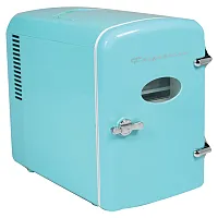 Frigidaire Efmis175-Blue_Cp4 9-Can 48-Watt Portable Retro Mini Refrigerator (Blu
