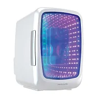 Frigidaire Efmis179-White 6-Can Retro Gaming Light-Up Portable Beverage Mini Fri