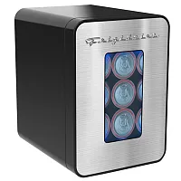 Frigidaire Efmis200-Ss 15-Can Retro Mini Beverage Fridge, Stainless Steel Door W