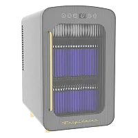 Frigidaire Efmis3512-Greygld 35-Can/12-Bottle Mini Beverage Fridge (Gold/Gray)