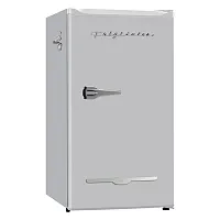 Frigidaire Efr376-B-Moonbm 3.2-Cu.-Ft. 65-Watt Retro Bar Fridge With Side Bottle