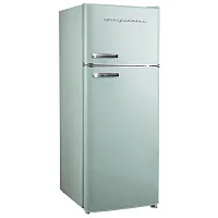 Frigidaire Efr753-Mint 7.5-Cu. Ft. 2-Door Retro Mini Fridge With Top Freezer