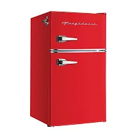 Frigidaire Efr840-B-Red 3.1-Cu Ft. 2-Door Retro Compact Bar Fridge With Freezer