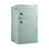Frigidaire Efr840-Mint 3.2-Cu Ft. 2-Door Retro Compact Bar Fridge With Freezer A