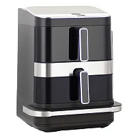 Magnavox Home Mhaf6410 1,800-Watt Triple Air Fryer With Pizza Oven, Color Displa