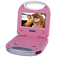 Proscan Pdvd7049-Pink 7-In. Portable Standard Dvd Player With Earphones, Remote,