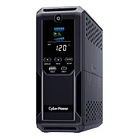 Cyberpower Cp1500Avrlcd3 12-Ac Outlet, 2-Usb, And Lan/Coax 900-Watt/1,500-Va Int