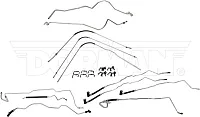 DORMAN 926867 Rear A/C Line